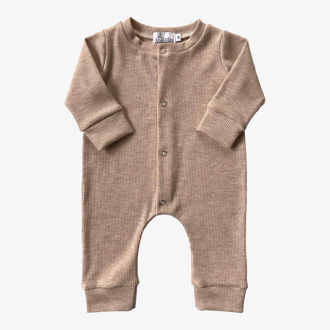 AnouKidz Boxpakje Rib Beige Gemêleerd