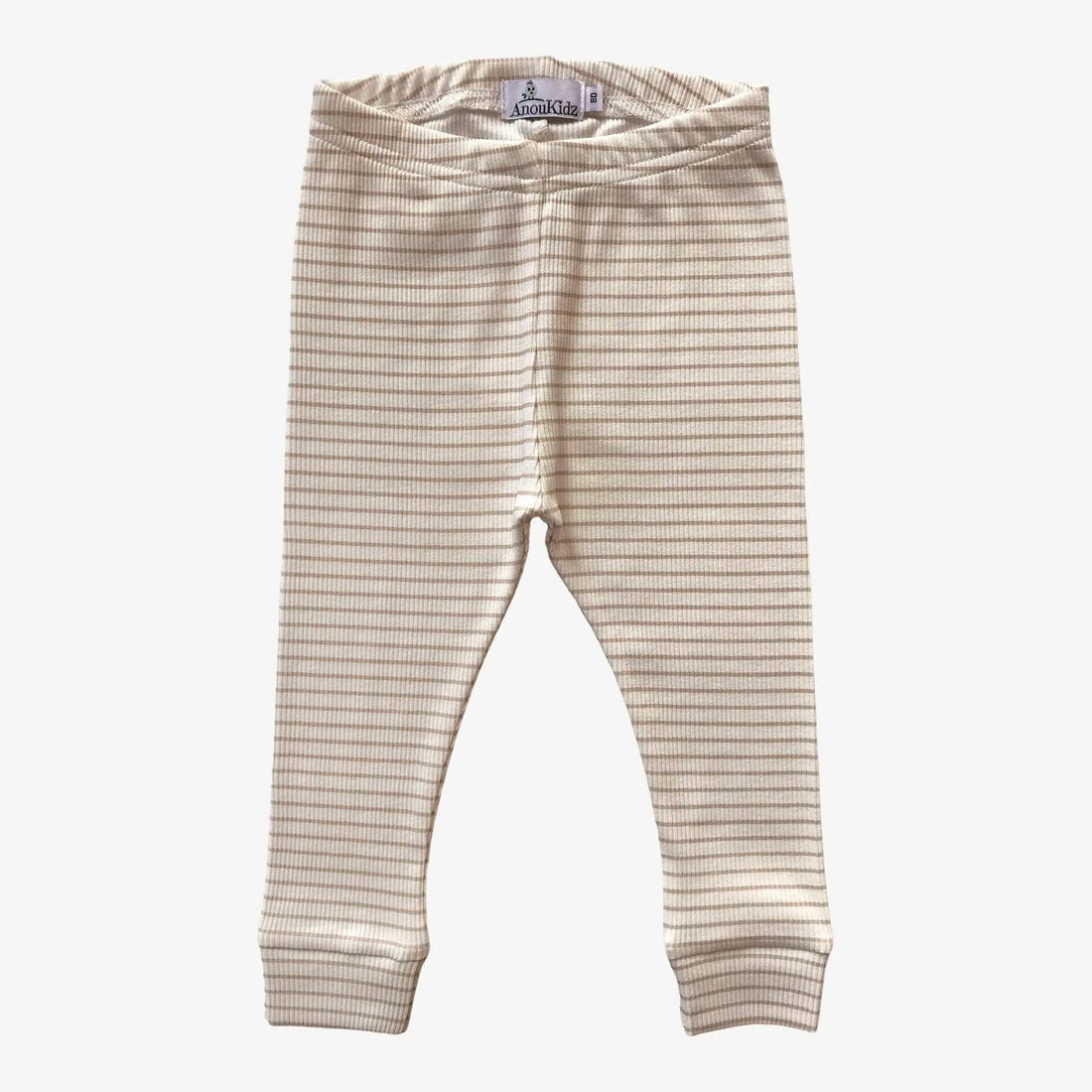 AnouKidz Legging Rib Stripe Sand