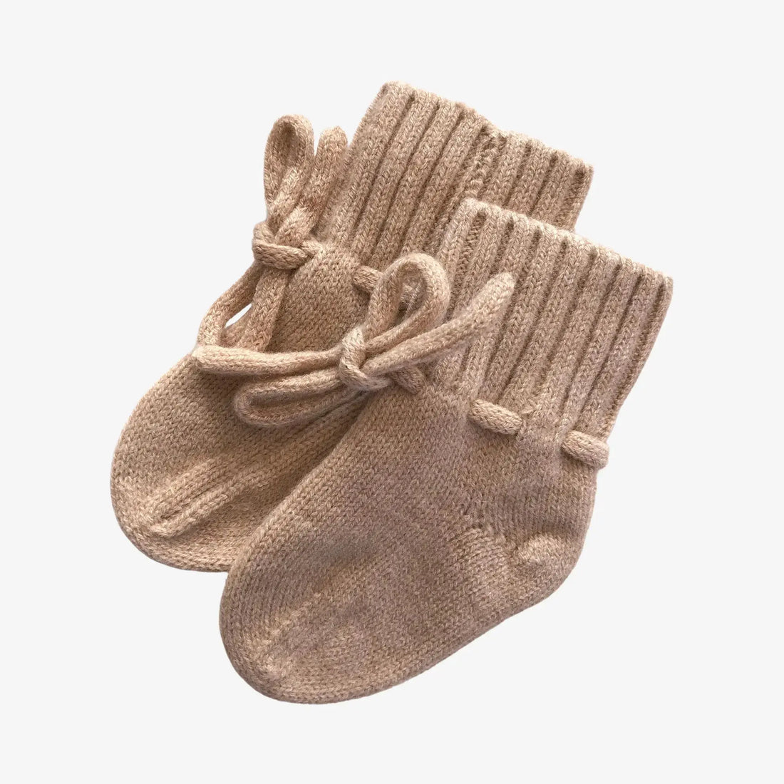 AnouKidz Merino Wol Booties Sand