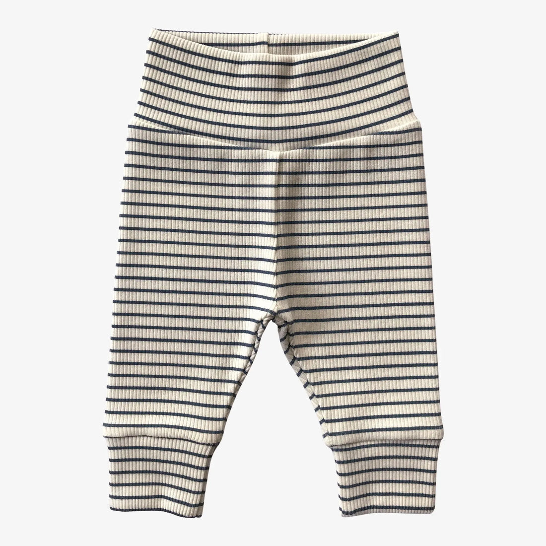 AnouKidz Newborn Broekje Rib Stripe Dark Jeans