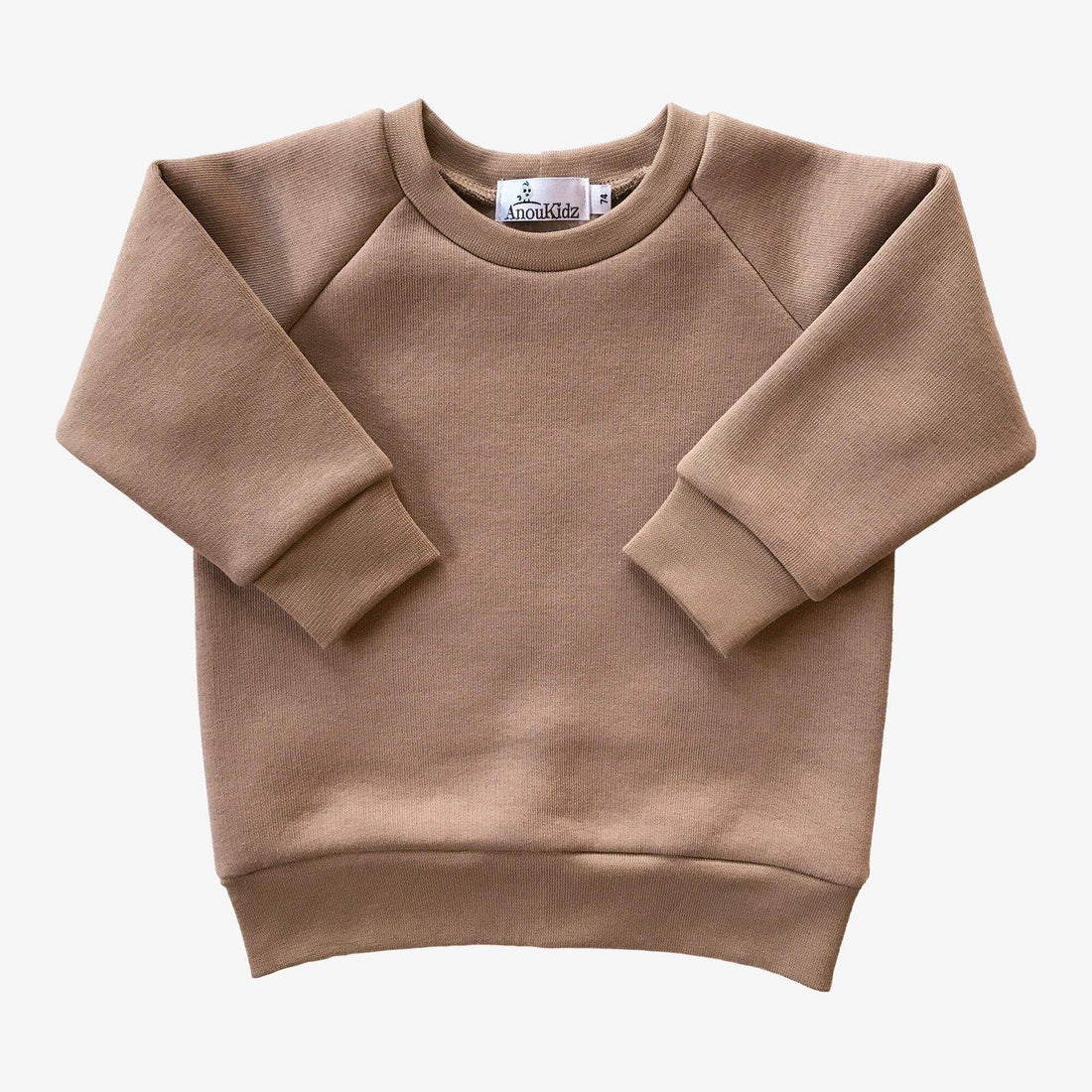 AnouKidz Raglan Sweater Dark Beige