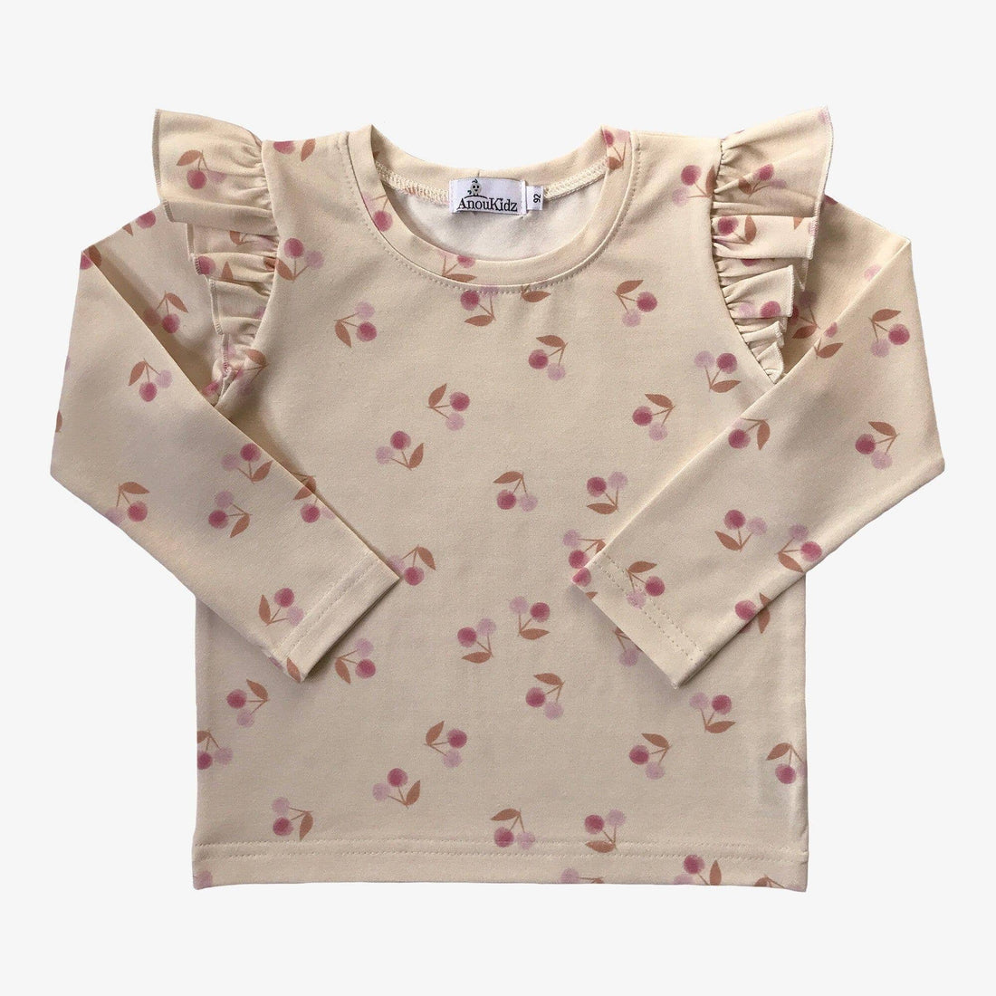 AnouKidz Ruffle Longsleeve Cherries