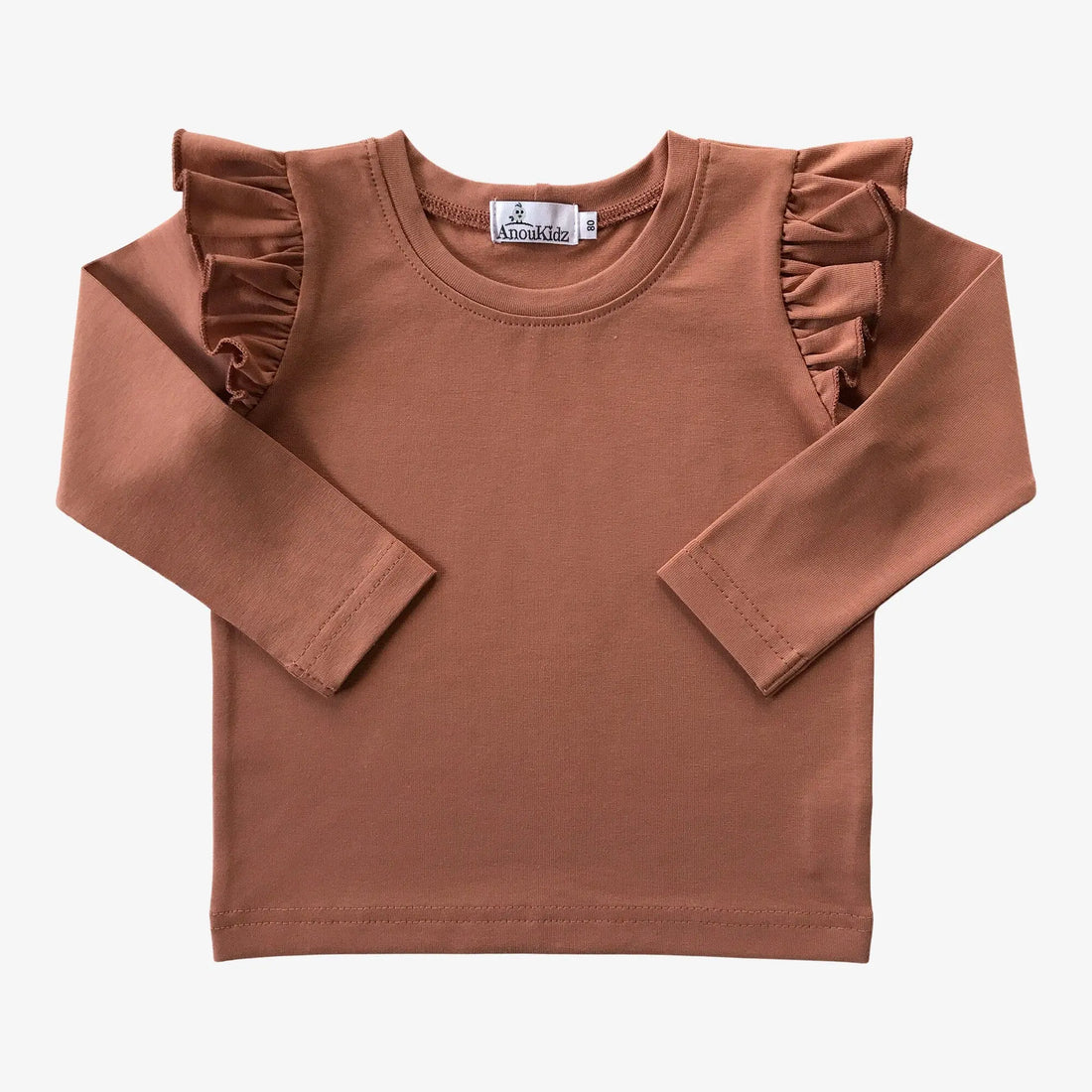 AnouKidz Ruffle Longsleeve Peach